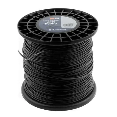 Корда Husqvarna за моторна коса кръгла 4 мм, 80 м, черна, Opti Round