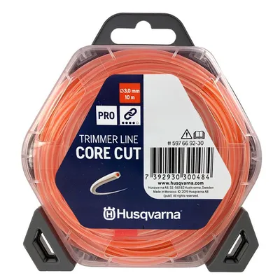 Корда Husqvarna за моторна коса петоъгълна 3 мм, 10 м, Core Cut