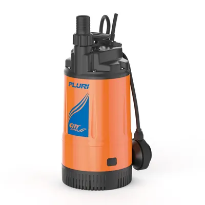 Многостъпална потопяема помпа City Pumps с пресостат за дълбоки водоеми 0.6-4.8 м3/ч, 40-5 м, 1 1/4 ", PLURI TECH 2