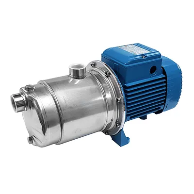 Самозасмукваща многостъпълна центтробежна помпа City Pumps за чиста вода 0.3-7.2 м3/ч, 35.5-5 м, 1 ", 9 м, MULTIJET 08/100M