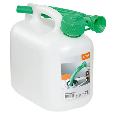 Туба STIHL пластмасова за бензин  3 л, прозрачна