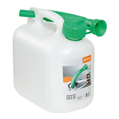 Туба STIHL пластмасова за бензин  5 л, прозрачна