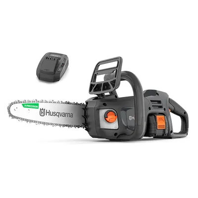 Акумулаторна резачка за дърва Husqvarna  с 1 батерия и зарядно, 18 V, 4 Ah, 25 см, 1/4 ", 1.1 мм, Aspire C15X-P4A