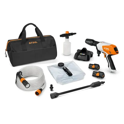 Акумулаторна водоструйка STIHL  с 2 батерии и зарядно, 10.8 V, 2.1 Ah, 230 л/ч, 24 bar, RСA 20