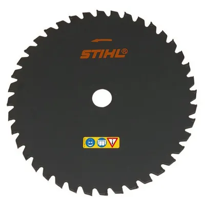 Диск за рязане на храсти STIHL метален с длетовиден зъб ф 200x25.4 мм, 22 z, FS80, FS120, FS130