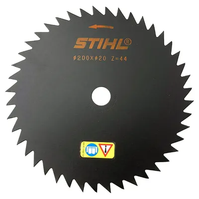 Диск за рязане на храсти STIHL метален с остър зъб ф 200x20 мм, 44 z, FS350, FS480