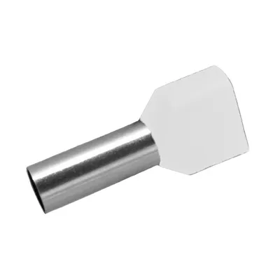 Кабелен накрайник Elmark за кримпване  2x0.5 мм2, TЕ0508