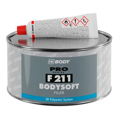 Кит Body полиестерен за автомобили 3 кг, бежов, 211 Bodysoft 2K