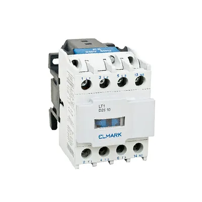 Контактор Elmark променливотоков 3P (3 NO), 1 NO + 1 NC, 36 V, 65 A, LT1-D 6511
