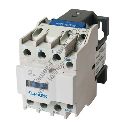 Контактор Elmark променливотоков  3P (3 NO), 1 NO + 1 NC, 380 V, 40 A, LT1-D 4011