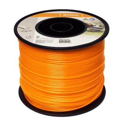 Корда STIHL за моторна коса кръгла 2.4 мм, 253 м, оранжева
