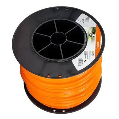 Корда STIHL за моторна коса квадратна 2.4 мм, 420 м, оранжева