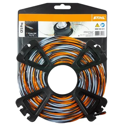 Корда STIHL за моторна коса квадратна 3.3 мм, 34 м, CF3 Pro