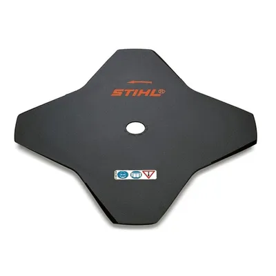 Нож за косене на трева STIHL метален за моторна коса  ф 230x25.4 мм, 4 z, FS55, FS80, FS120, FS130
