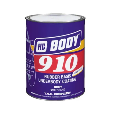 Покритие Body за автомобили антикорозионно  5 кг, сиво, 910