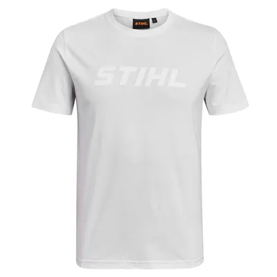 Работна тениска STIHL с къс ръкав  бяла, размер M, памук