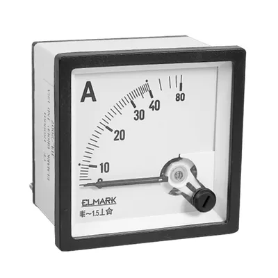 Стрелкови DC амперметър Elmark  0-50 A, 0-50 A, MEPB