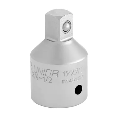 Адаптор преход за вложки Unior  квадрат - квадрат, 3/4" х 1/2", 197.7/1
