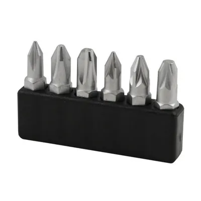 Комплект битове Narex Bystrice PH/PZ 1/4", 30 мм, 6 бр., 8575