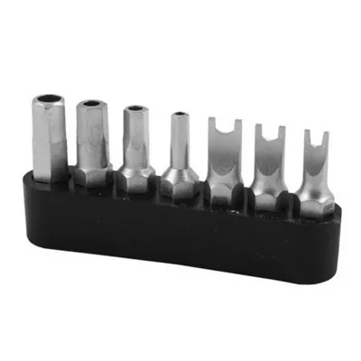 Комплект битове Narex Bystrice TX/SP с магнитен държач 1/4", 25 мм, 7 бр., 8571