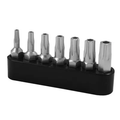 Комплект битове Narex Bystrice TX Torx с отвор 1/4", 25 мм, 7 бр., 8570