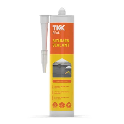 Лепило уплътнително TKK битумно 300 мл, черно, Bitumen Sealant