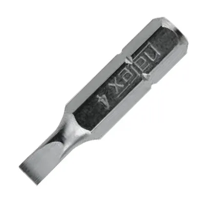 Накрайник бит SB Narex Bystrice прав плосък SB 1x6, 1/4", 30 мм, 8071