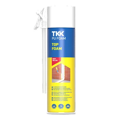 Полиуретанова пяна TKK ръчна монтажна  250 мл, Top Foam