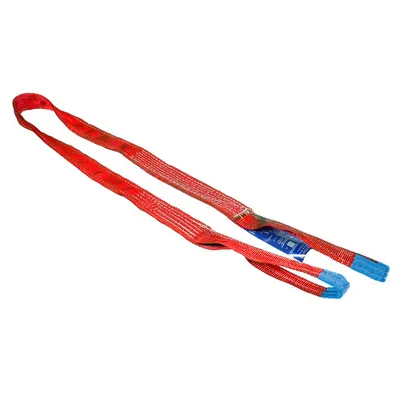 Сапан полиестерен Haklift плосък с уши  5 т, 6 м, червен, SNV506