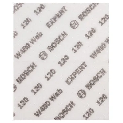 Шкурка на хартиена основа Bosch на листа 115x140 мм, P120, Expert W480 Web