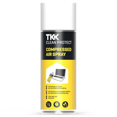 Спрей TKK сгъстен въздух  0.4 л, Clean Protect