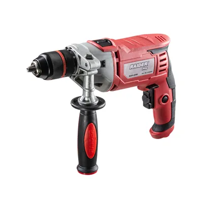 Бормашина 900W 13mm самоз. мет. патр. мет. корпус RDP-ID46