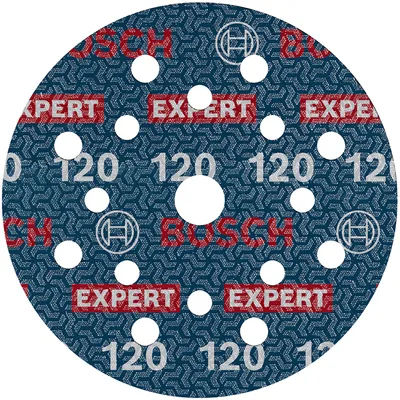 Фолио Bosch шлифовъчно за ротационен шлайф  125 мм, P120, Expert O780