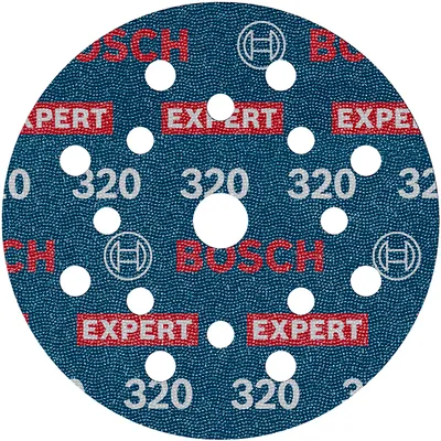 Фолио Bosch шлифовъчно за ротационен шлайф 125 мм, P320, Expert O780
