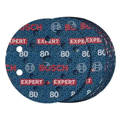 Фолио Bosch шлифовъчно за ротационен шлайф 125 мм, P80, 50 бр., Expert O780