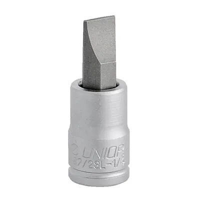 Вложка с накрайник Unior прав шлиц  SB7 х 1/4", 187/2L