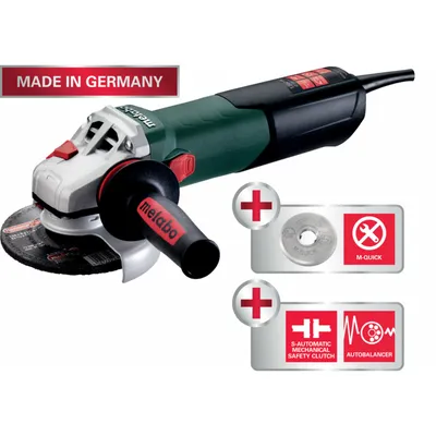 Ъглошлайф 125mm 1550W METABO WEVA 15-125 Quick