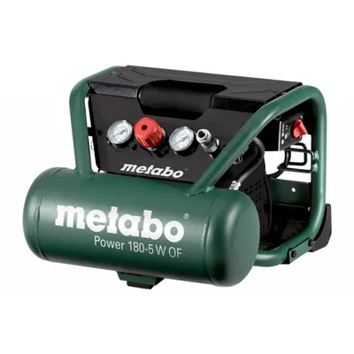 Компресор безмаслен 5 л 1.1kW METABO POWER 180-5 W OF