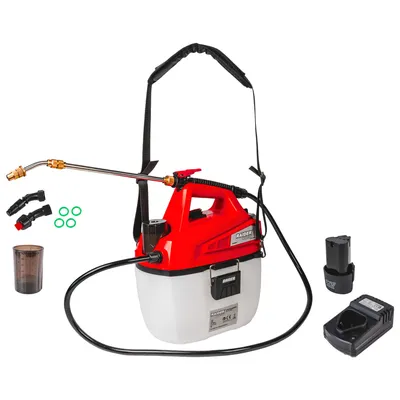 Пръскачка Li-ion 5L 12V 2Ah 3bar 1,6L/min RD-BMD05
