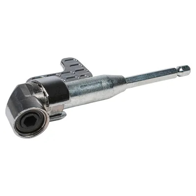 Приставка за винтоверт ъглова HEX 1/4" удължена