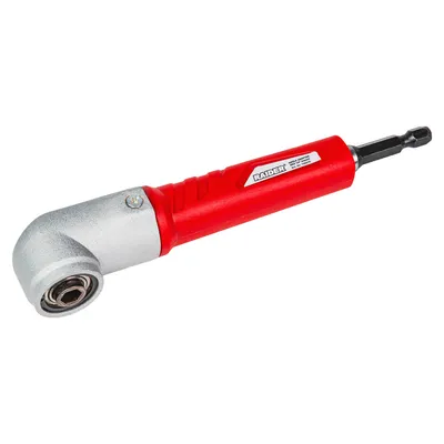 Приставка за винтоверт ъглова HEX 1/4" ударна