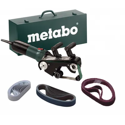 Шлайф лентов за тръби 900W 30x533mm METABO RBE 9-60 Set