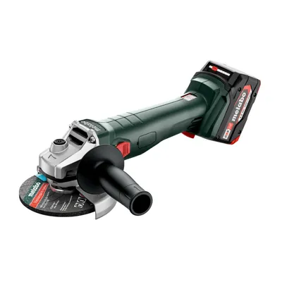 Ъглошлайф акум. 125mm METABO W 18 7-125 2x4.0 Ah