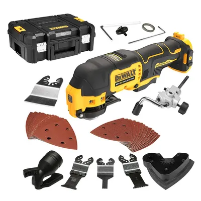 Акумулаторен мултифункционален инструмент DeWALT  без батерия и зарядно, 12 V, 0-18 000 вибр./мин, DCS353NT