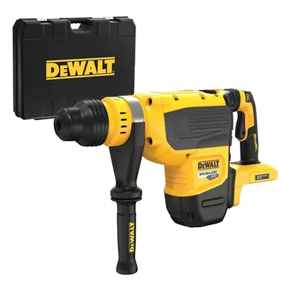 Акумулаторен перфоратор DeWALT с безчетков двигател без батерия и зарядно, SDS-max, 54/18 V, 13.3 J, 1350-2705 уд./мин, DCH735N