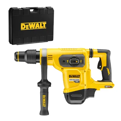Акумулаторен перфоратор DeWALT с безчетков двигател  без батерия и зарядно, SDS-max, 54/18 V, 6.1 J, 3150 уд./мин, DCH481N