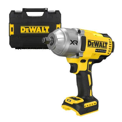 Акумулаторен ударен гайковерт DeWALT с безчетков двигател без батерия и зарядно, 18 V, 1355 Nm, квадрат, 1/2", DCF900NT