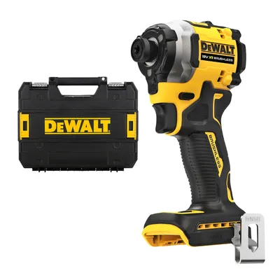 Акумулаторен ударен гайковерт DeWALT с безчетков двигател  без батерия и зарядно, 18 V, 206.2 Nm, шестостен, 1/4", DCF850NT
