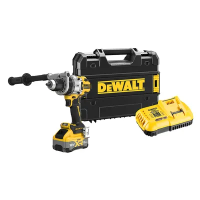 Акумулаторен винтоверт DeWALT ударен   с 1 батерия и зарядно, 18 V, 8 Ah, 169 Nm, 1.5-13 мм, DCD1007WW1T