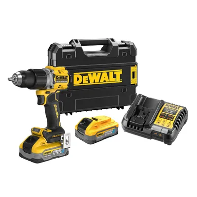 Акумулаторен винтоверт DeWALT ударен с 2 батерии и зарядно, 18 V, 5 Ah, 90 Nm, 13 мм, DCD805H2T